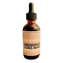 Organic 100% Lions Mane Mushroom Concentrate Supplement- 60 Servings