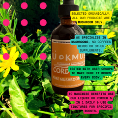 Organic & Pure 100% Cordyceps Mushroom Concentrate Supplement- 60 Servings