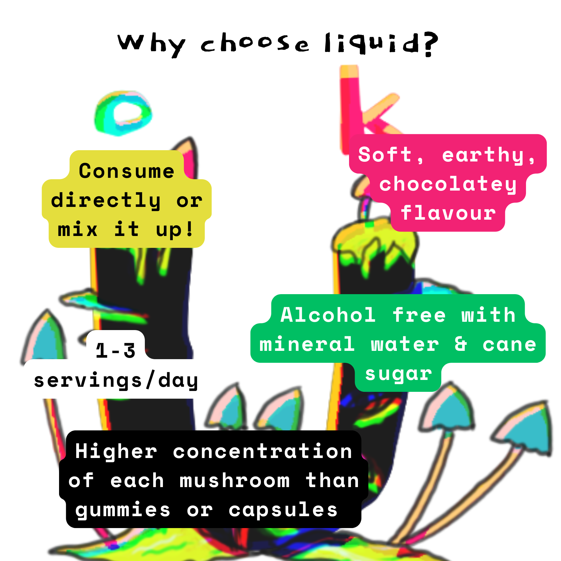 Organic 100% Turkey Tail Mushroom Concentrate Supplement 60 Servings